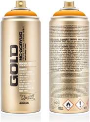Spuitbus Montana GOLD 400ml G1240 Golden Yellow 1 Bus