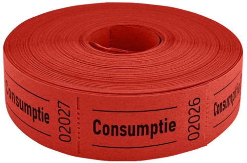 Consumptiebon Combicraft 57x30mm 2zijdig rd 2x1000 2 Stuk-3