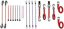 Spanbanden en spanelastiekenset Toolland 20 stuks 20 Stuk