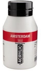 AMSTERDAM ACRYL 1000 ML 104 ZINKWIT  1 Stuk