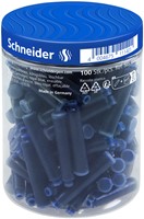 Inktpatroon Schneider din koningsblauw 100 Stuk