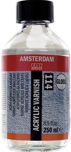 AMSTERDAM ACRYLVERNIS GLANZEND 114 250 ML. 1 Stuk