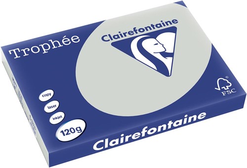 CLAIREFONTAINE TROPHEE A3 120 GRAMS LICHTGRIJS 250 Vel