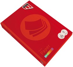 Kopieerpapier Quantore Colour A4 80gr felrood 500 Vel