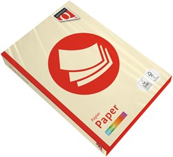 Kopieerpapier Quantore Colour A4 80gr ivoor 500 Vel