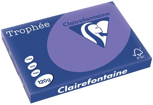 CLAIREFONTAINE TROPHEE A3 120 GRAMS VIOLET 250 Vel