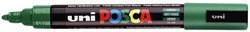 Paintmarker Uni POSCA PC5M M donkergroen 1 Stuk