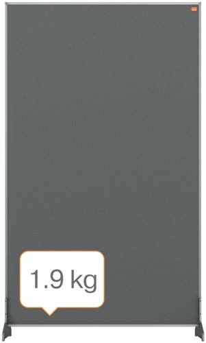 Bureauscherm Nobo Impression Pro vilt 60x100cm 1 Stuk-3