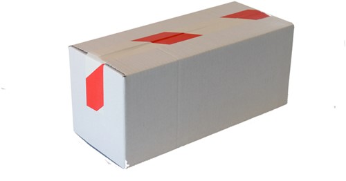 Waarschuwingstape IEZZY 50mmx66m rood/wit 1 Rol-1