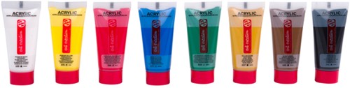 Acrylverf Talens Art Creation 75ml 701 ivoorzwart 75 Milliliter-3