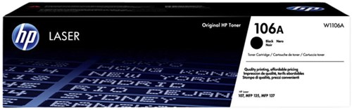 Tonercartidge HP W1106A 106A zwart 1 Stuk