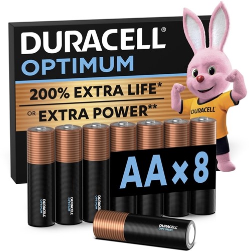 Batterij Duracell Optimum 200 procent 8x AA 8 Stuk-3