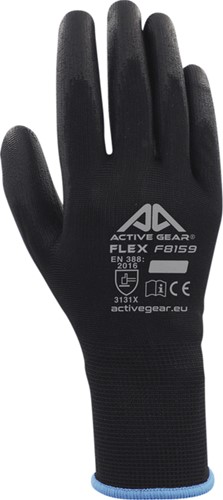 GRIPHANDSCHOEN PU-FLEX M ZWART 1 Paar