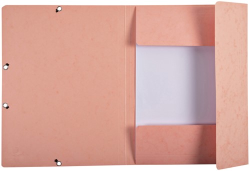 Elastomap Exacompta Aquarel A4 3 klep 400gr roze 1 Stuk-2