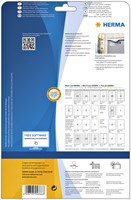 Etiket HERMA 4866 210x297mm A4 folie 10st wit 10 Vel-2