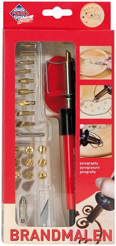 Houtbrander Pebaro de luxe 1 Set