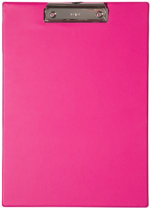 KLEMBORD MAUL A4 STAAND NEON ROZE 1 Stuk
