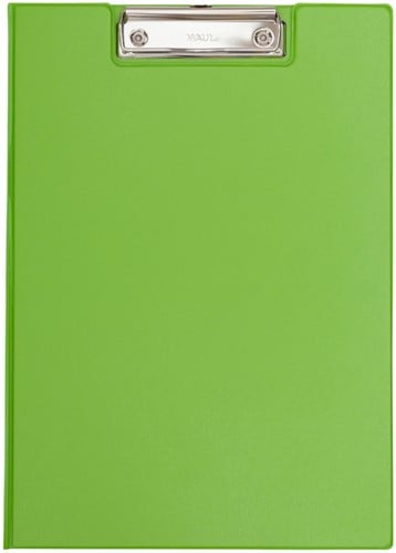 Klembordmap MAUL A4 staand penlus PVC neon groen 1 Stuk
