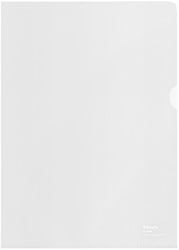 L-map Esselte A4 gerecycled transparant 100 Stuk