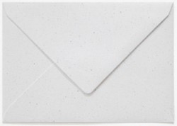 Envelop Papicolor EA5 156x220mm recycled kraft wit 6 Stuk