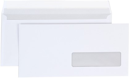 Envelop Office 110x220-dl zk vr 100gr 100 Stuk