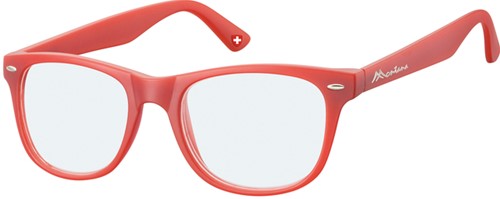 Leesbril Montana +1.00dpt blue light filter rood 1 Stuk