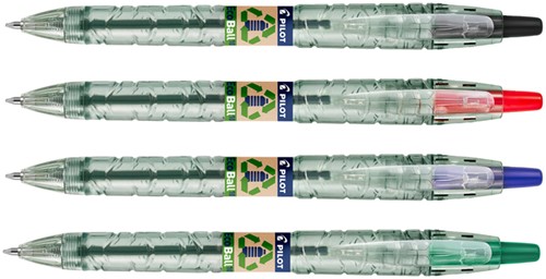 Balpen PILOT Begreen B2P EcoBall M zwart 1 Stuk-2