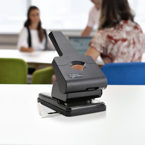 Perforator Rapesco Germ-Savvy HD865-P 2gaats zwart 1 Stuk-3