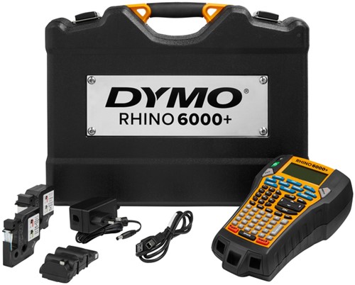 Labelprinter Dymo Rhino 6000+ abc 24mm geel 1 Stuk