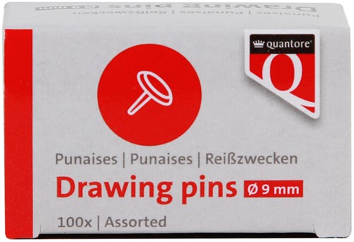 Punaises Quantore assorti 100 stuks 100 Stuk