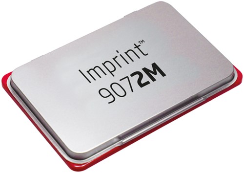 Stempelkussen Trodat 9072M metaal 11x7cm rood 1 Stuk