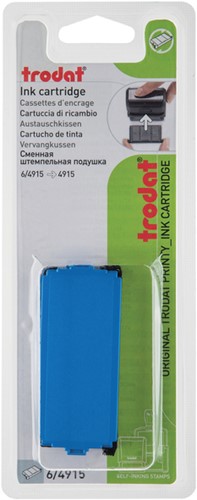 Stempelkussen Trodat Printy 6/4915 2 stuks blauw 2 Stuk