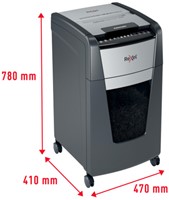 Papiervernietiger Rexel Optimum Auto 300X 4x26mm 1 Stuk-1