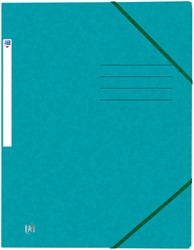 Elastomap Oxford Top File+ A4 aqua 1 Stuk
