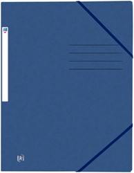 Elastomap Oxford Top File+ A4 donker blauw 1 Stuk