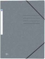 Elastomap Oxford Top File+ A4 grijs 1 Stuk