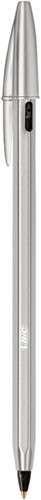 Balpen Bic Cristal Re-new 1 pen + 2 vull  M zwart 1 Stuk-3