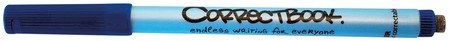 Viltstift Correctbook uitwisbaar rond fijn blauw 1 Stuk