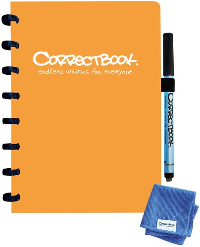 Notitieboek Correctbook A5 lijn 40blz peachy or 1 Stuk
