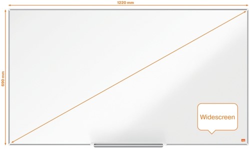 Whiteboard Nobo Impression Pro 69x122cm staal 1 Stuk-3