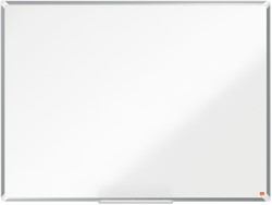 Whiteboard Nobo Premium Plus 90x120cm staal 1 Stuk