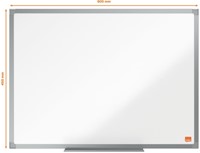Whiteboard Nobo Essence 45x60cm staal 1 Stuk-8