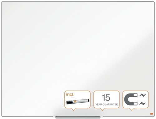 Whiteboard Nobo Impression Pro 90x120cm staal 1 Stuk-2