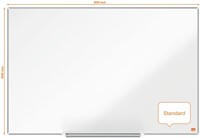 Whiteboard Nobo Impression Pro 60x90cm staal 1 Stuk-4