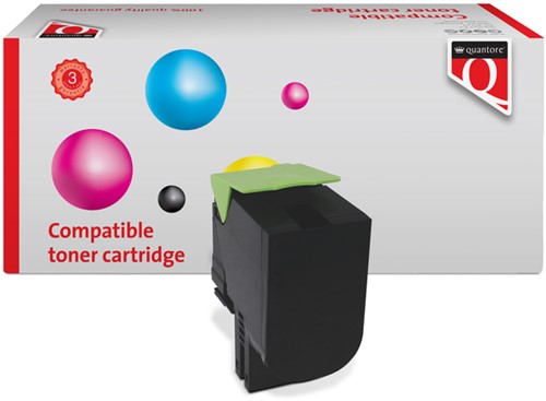 Tonercartridge Quantore  Lexmark 71B20K0 zwart 1 Stuk