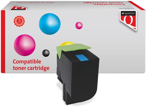 Tonercartridge Quantore  Lexmark 71B20C0 blauw 1 Stuk