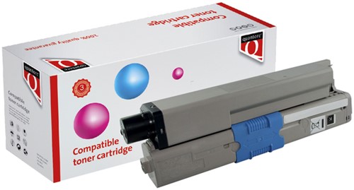 Toner Quantore  Oki 44973512 zwart 1 Stuk