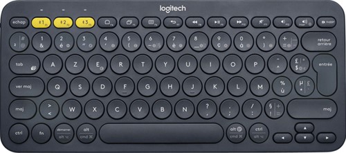 Logitech K380 toetsenbord Bluetooth AZERTY Grijs 1 Stuk