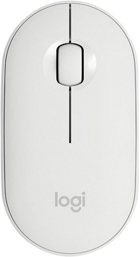 Logitech Pebble M350 Wireless Mouse Wit 1 Stuk