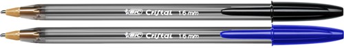 Balpen Bic Cristal L blauw 1 Stuk-2